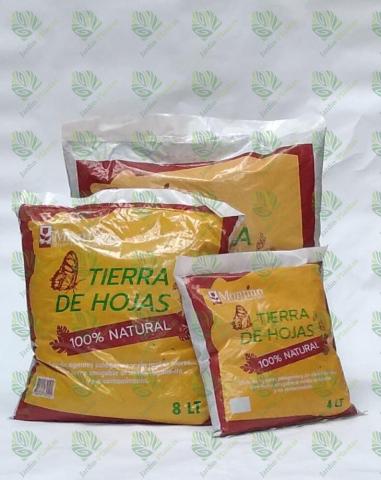 Bolsas de 4, 8 y 15 litros de tierra de hojas Montino